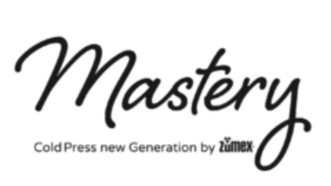 MASTERY COLD PRESS NEW GENERATION BY ZUMEX Logo (EUIPO, 04.11.2015)