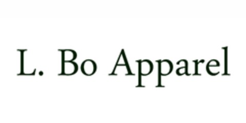 L. Bo Apparel Logo (EUIPO, 01/10/2016)