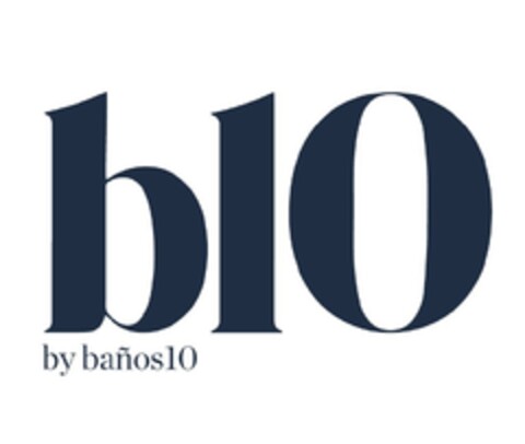 b10 by baños10 Logo (EUIPO, 22.09.2016)