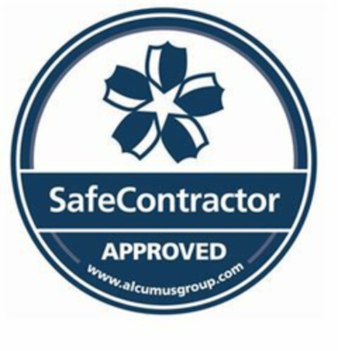 SafeContractor APPROVED www.alcumusgroup.com Logo (EUIPO, 01/25/2017)