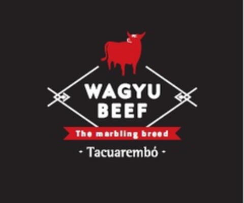 WAGYU BEEF THE MARBLING BREED TACUAREMBÓ Logo (EUIPO, 08/31/2017)