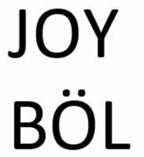 JOY BÖL Logo (EUIPO, 26.01.2018)