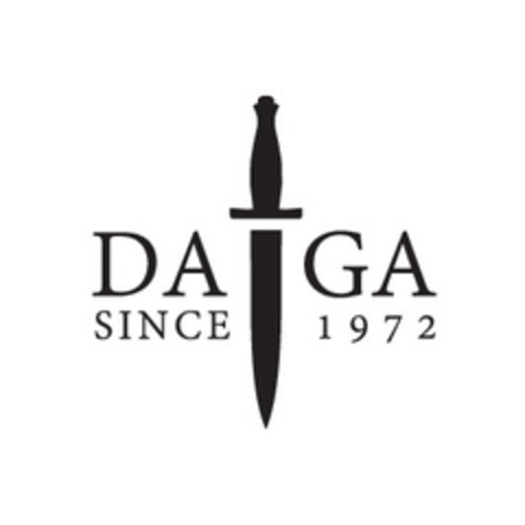 DAGA SINCE 1972 Logo (EUIPO, 08.01.2019)