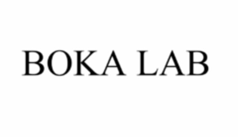 BOKA LAB Logo (EUIPO, 03/25/2019)