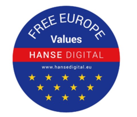 FREE EUROPE Values HANSE DIGITAL www.hansedigital.eu Logo (EUIPO, 19.12.2019)