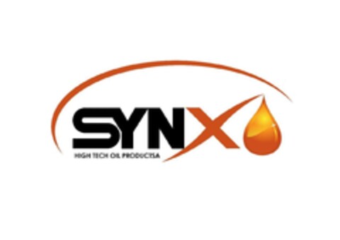 SYNX HIGH TECH OIL PRODUCTSA Logo (EUIPO, 22.05.2020)