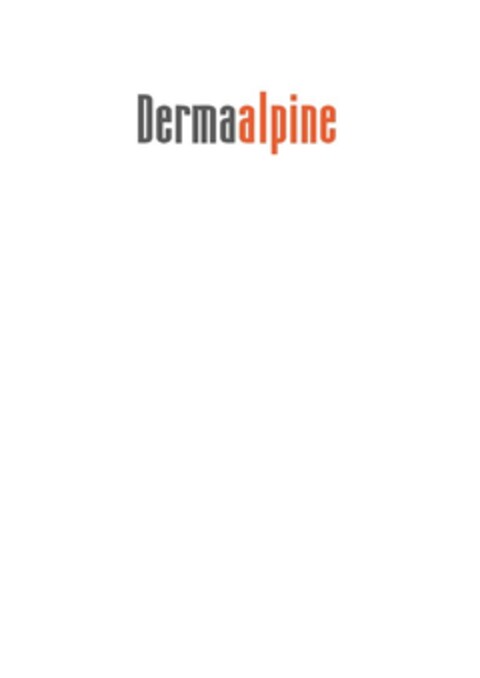 Dermaalpine Logo (EUIPO, 10/23/2020)