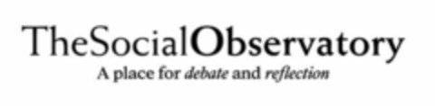 TheSocialObservatory A place for debate and reflection Logo (EUIPO, 11/13/2020)