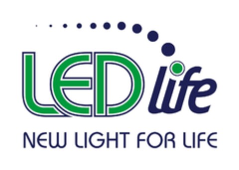 LEDlife NEW LIGHT FOR LIFE Logo (EUIPO, 13.01.2022)