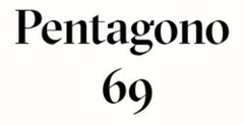 Pentagono 69 Logo (EUIPO, 01/19/2022)