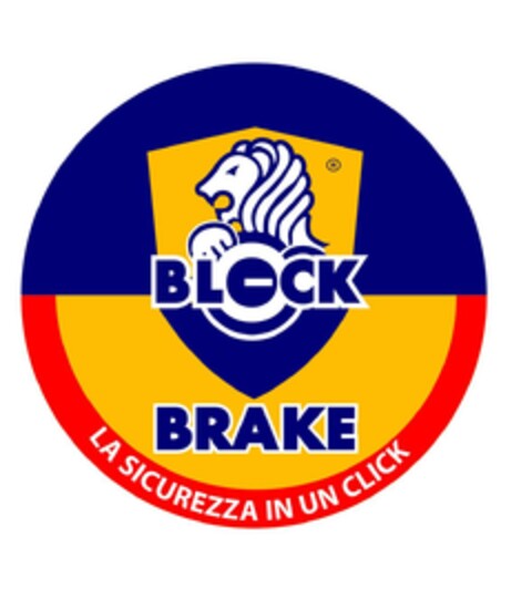 BLOCK BRAKE LA SICUREZZA IN UN CLICK Logo (EUIPO, 18.12.2023)