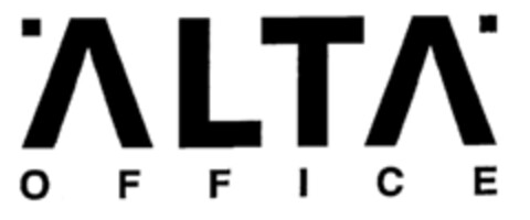 ALTA OFFICE Logo (EUIPO, 23.04.1996)