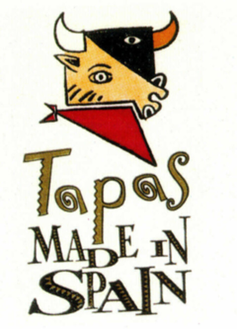 Tapas MADE IN SPAIN Logo (EUIPO, 05.12.1996)