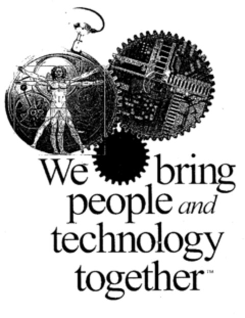 We bring people and technology together Logo (EUIPO, 08/19/1997)