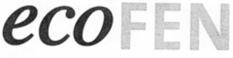 ecoFEN Logo (EUIPO, 29.06.2000)