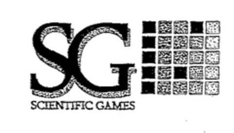 SG SCIENTIFIC GAMES Logo (EUIPO, 14.11.2001)