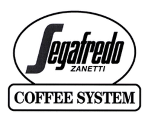 Segafredo ZANETTI COFFEE SYSTEM Logo (EUIPO, 02/25/2003)