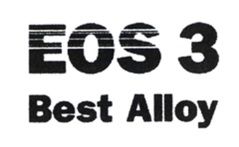 EOS 3 Best Alloy Logo (EUIPO, 15.10.2003)