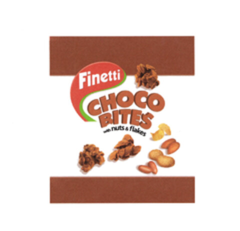 Finetti CHOCO BITES with nuts & flakes Logo (EUIPO, 30.09.2005)