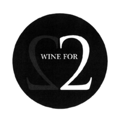 WINE FOR 2 Logo (EUIPO, 02/18/2009)