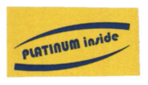 PLATINUM inside Logo (EUIPO, 14.08.2009)