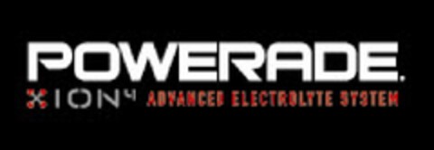 POWERADE ION4 ADVANCED ELECTROLYTE SYSTEM Logo (EUIPO, 09/24/2009)