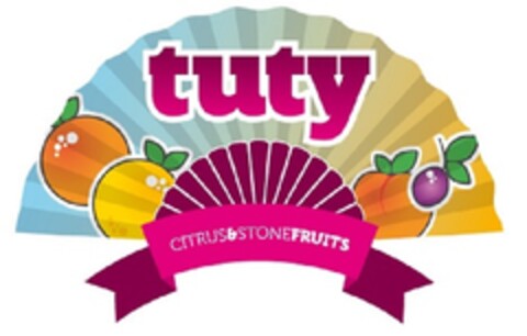 TUTY CITRUS&STONEFRUITS Logo (EUIPO, 28.10.2011)