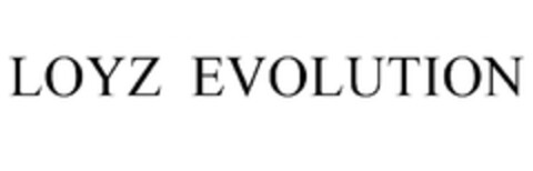 LOYZ EVOLUTION Logo (EUIPO, 18.07.2012)