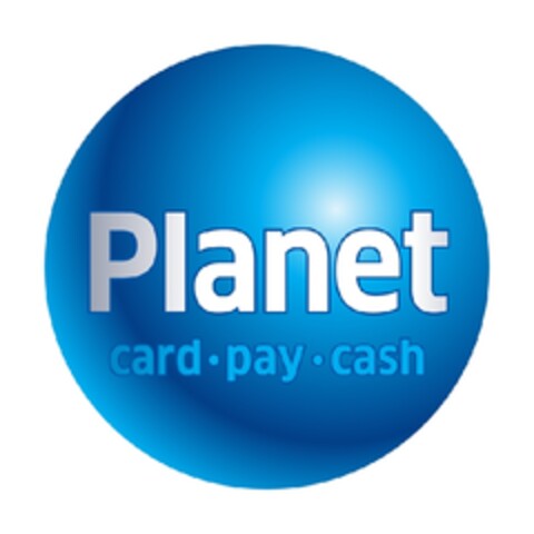 PLANET CARD PAY CASH Logo (EUIPO, 30.09.2012)