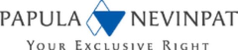 Papula-Nevinpat Your exclusive right Logo (EUIPO, 15.10.2012)