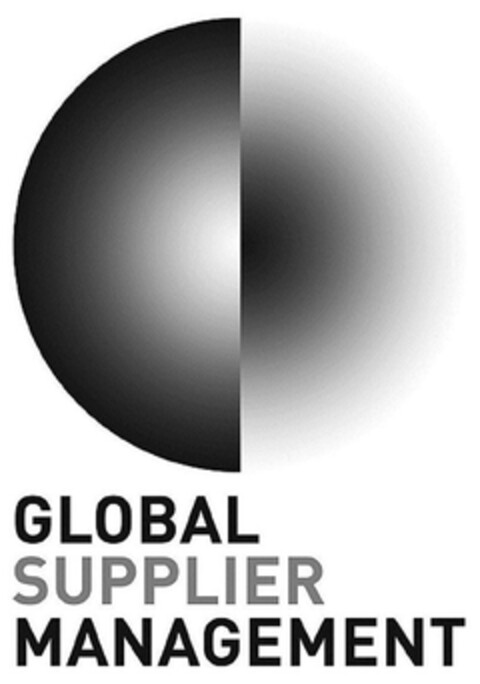 GLOBAL SUPPLIER MANAGEMENT Logo (EUIPO, 09/11/2013)