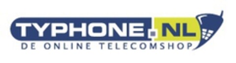 TYPHONE.NL DE ONLINE TELECOMSHOP Logo (EUIPO, 29.06.2015)