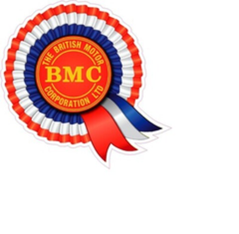 BMC THE BRITISH MOTOR CORPORATION Logo (EUIPO, 08/19/2015)