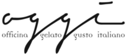 OGGI OFFICINA GELATO GUSTO ITALIANO Logo (EUIPO, 08.10.2015)