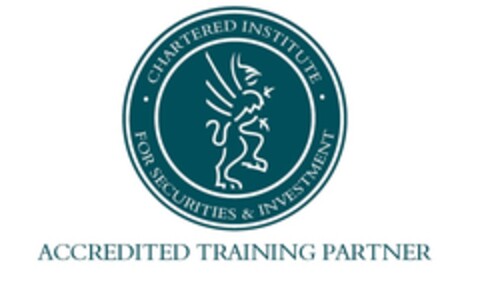 CHARTERED INSTITUTE FOR SECURITIES & INVESTMENT ACCREDITED TRAINING PARTNER Logo (EUIPO, 09.12.2015)