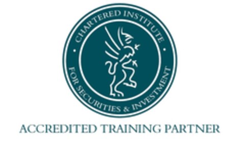 CHARTERED INSTITUTE FOR SECURITIES & INVESTMENT ACCREDITED TRAINING PARTNER Logo (EUIPO, 12/09/2015)