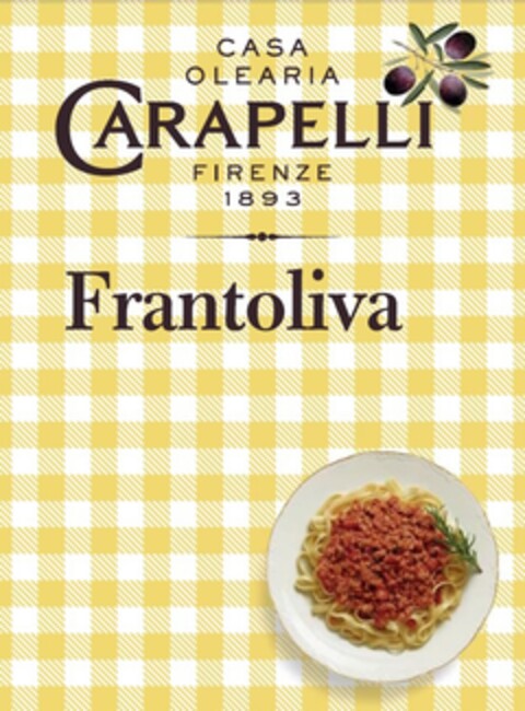 CASA OLEARIA CARAPELLI FIRENZE 1893 FRANTOLIVA Logo (EUIPO, 11.05.2017)