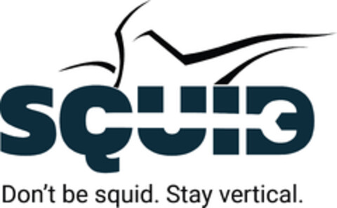 SQUID Don't be squid. Stay vertical. Logo (EUIPO, 22.05.2017)