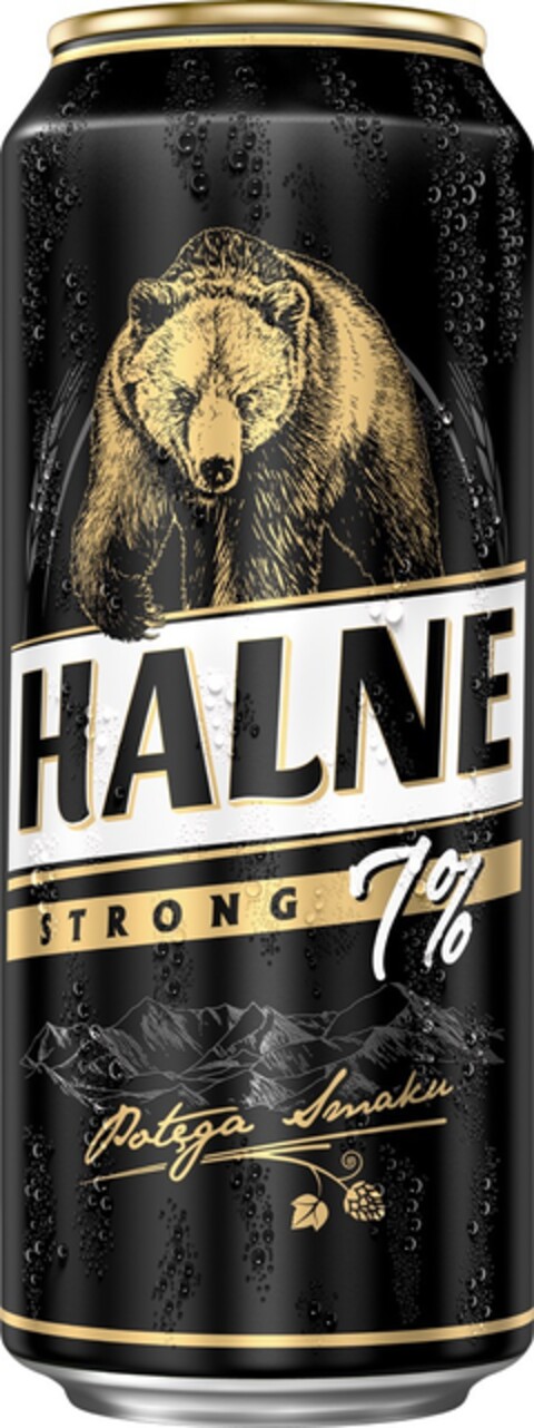 HALNE Strong 7% Potęga Smaku Logo (EUIPO, 05/24/2017)