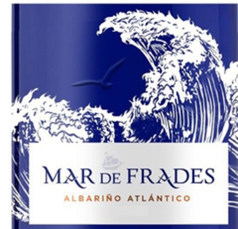 MAR DE FRADES ALBARIÑO ATLÁNTICO Logo (EUIPO, 15.01.2018)