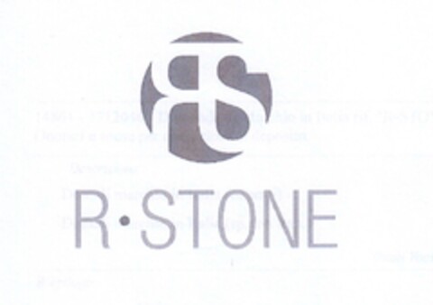 RS R-STONE Logo (EUIPO, 21.03.2018)