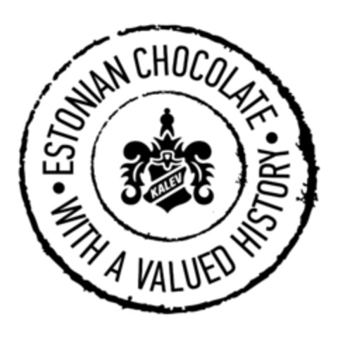 KALEV ESTONIAN CHOCOLATE WITH A VALUED HISTORY Logo (EUIPO, 23.12.2019)