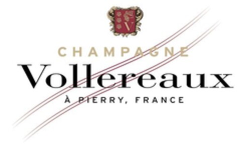 CHAMPAGNE Vollereaux A PIERRY, FRANCE Logo (EUIPO, 25.09.2020)