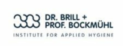 DR. BRILL + PROF . BOCKMÜHL INSTITUTE FOR APPLIED HYGIENE Logo (EUIPO, 09/23/2022)