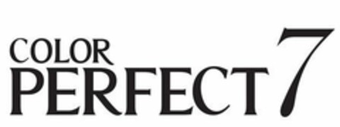 COLOR PERFECT 7 Logo (EUIPO, 09/21/2022)