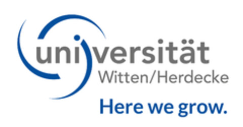 universität Witten/Herdecke Here we grow. Logo (EUIPO, 09/30/2022)