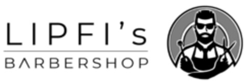 LIPFI's BARBERSHOP Logo (EUIPO, 03/08/2023)
