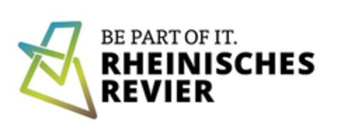 BE PART OF IT. RHEINISCHES REVIER Logo (EUIPO, 05/16/2024)