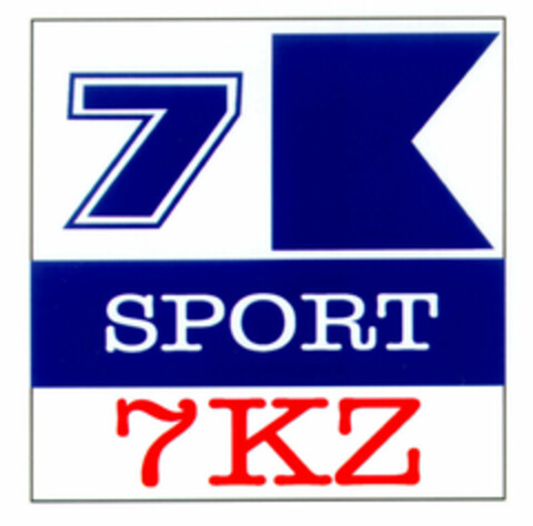 SPORT 7 KZ Logo (EUIPO, 01.07.1996)