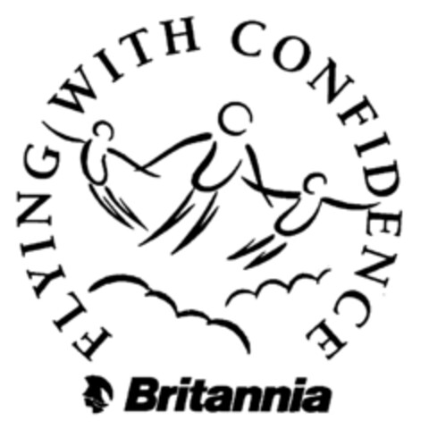 FLYING WITH CONFIDENCE Britannia Logo (EUIPO, 24.07.1996)